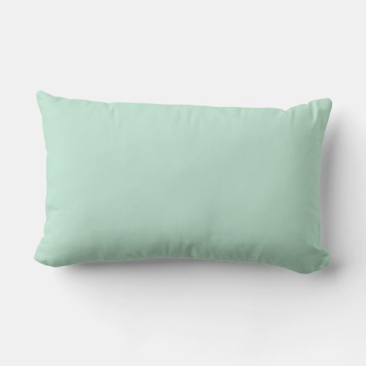 Coussin Rectangle Bleu Aéro (couleur solide) (Verso)