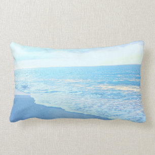 Coussin Rectangle Bleu de turquoise magnifique de carreau lombaire