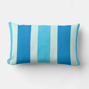 Coussin Rectangle Bleu et blanc