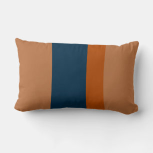 Coussin Rectangle Bleu et orange