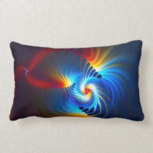Coussin Rectangle Bleu gravitationnel