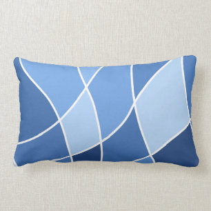 Coussin Rectangle Bleus de ciel - conception élégante à la mode