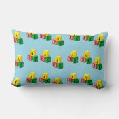 Coussin Rectangle blocs alphabet abc (Verso)