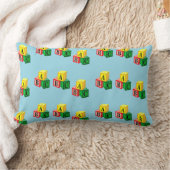 Coussin Rectangle blocs alphabet abc (Couverture)
