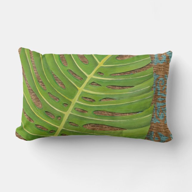 Coussin Rectangle Bloquer l'impression de la paume sur l'Arrière - p (Recto)