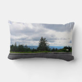 Coussin Rectangle Blue Ridge Mountains North Carolina Pillow (Verso)
