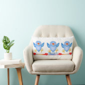 Coussin Rectangle Bluebird de bonheur (Chaise)