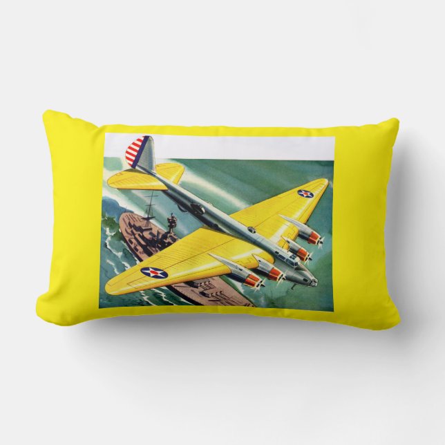 Coussin Rectangle Boeing 915 1939 (Recto)