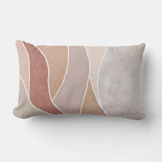 Coussin Rectangle Boho moderne (Recto)