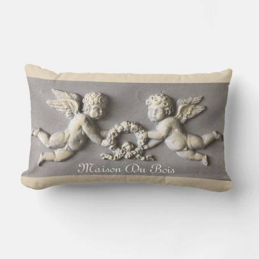 Coussin Rectangle Bois de jardin Jeu d'oreiller (Recto)