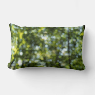 Coussin Rectangle Bokeh au printemps