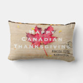 Coussin Rectangle Bon thanksgiving Canada Thanksgiving Maple Leaf (Verso)