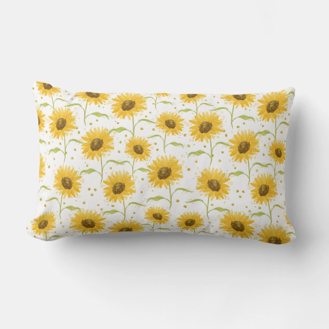 Coussin Rectangle Bonbons de Pâques (Recto)