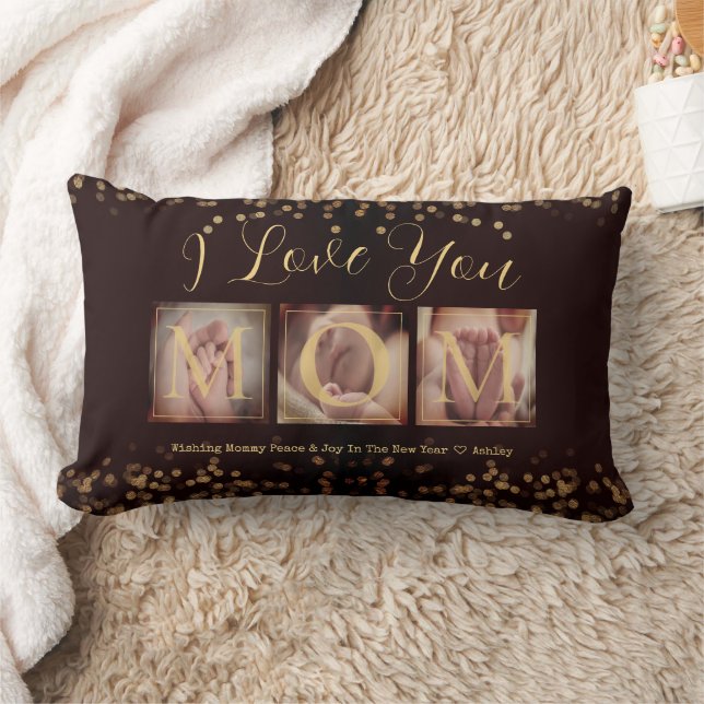 Coussin Rectangle Bonne année Keepsaké cadeau pour maman (Couverture)