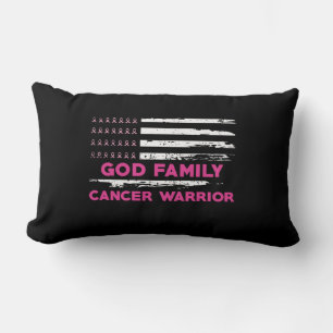 Coussin Rectangle bonne famille conscience du cancer du sein