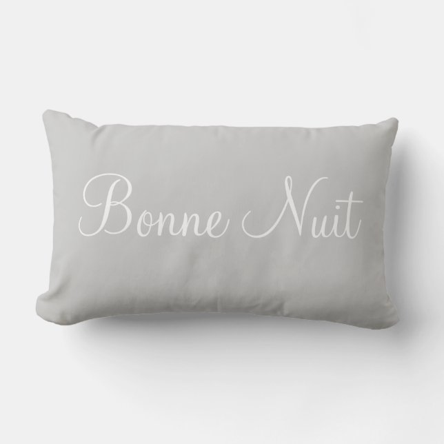 Coussin Rectangle Bonne Nuit Sweet Dreams Chambre Décorative (Recto)