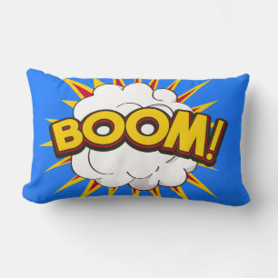 Coussin Rectangle Boom ! Explosion de dessin
