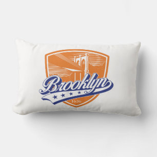 Coussin Rectangle Bouclier de Brooklyn avec motif Swoosh