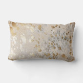 Coussin Rectangle Bouteille d'or Imprimer Scatter métallique Lumbar  (Verso)
