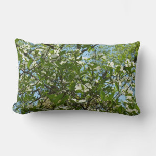 Coussin Rectangle Branche of Dogwood Blossoms Spring Trees