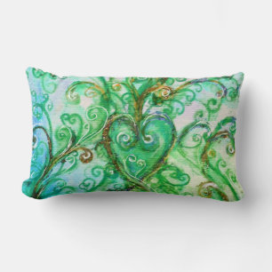 COUSSIN RECTANGLE BREAK BLEU VERT