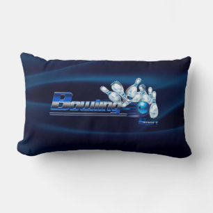 Coussin Rectangle Broches de quilles et boule