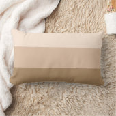 Coussin Rectangle Brown Ombre strié (Couverture)