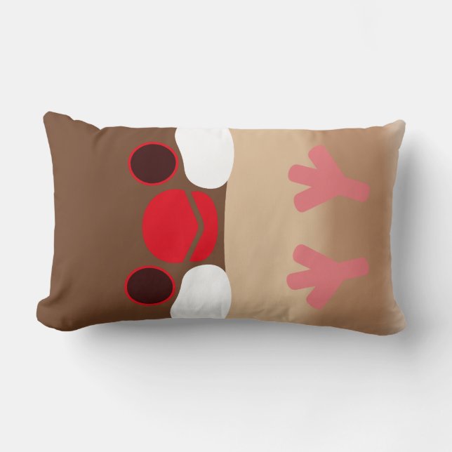 Coussin Rectangle Bruant Java (Fawn) (Recto)