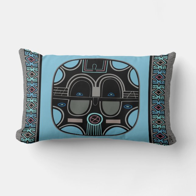 Coussin Rectangle Bruit africain (Recto)