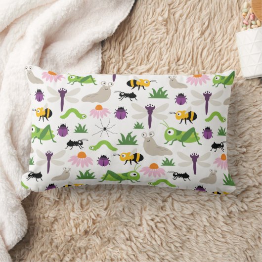 Coussin Rectangle Bugs (Couverture)