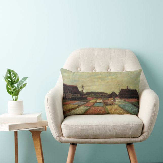 Coussin Rectangle Bulb Fields par Vincent van Gogh (Chaise)