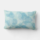Coussin Rectangle Bulles bleues (Verso)