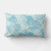 Coussin Rectangle Bulles bleues (Recto)