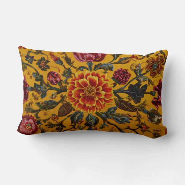 Coussin Rectangle “Burst of Joy (Verso)