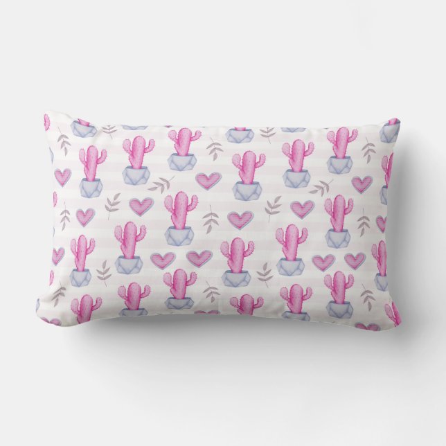 Coussin Rectangle Cactus (Recto)