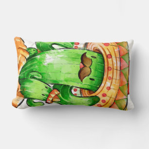 Coussin Rectangle Cactus mignon