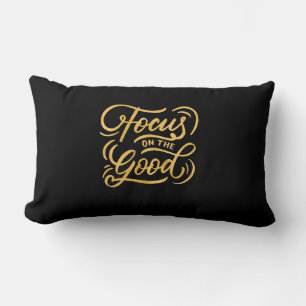 Coussin Rectangle Cadeau D'Anniversaire Focus Sur Le Bon