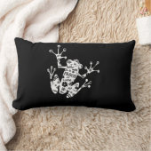 Coussin Rectangle Cadeau de grenouille| I Love Frog White (Couverture)