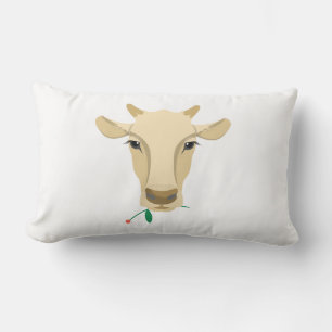 Coussin Rectangle Cadeau de vache Amateur de vaches Génisse Ferme Ag
