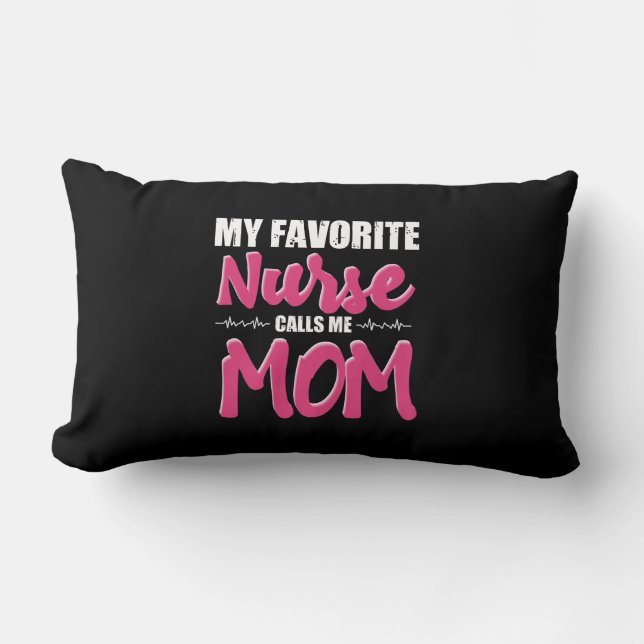 Coussin Rectangle Cadeau infirmière | Mon Infirmière Préférée Appell (Recto)