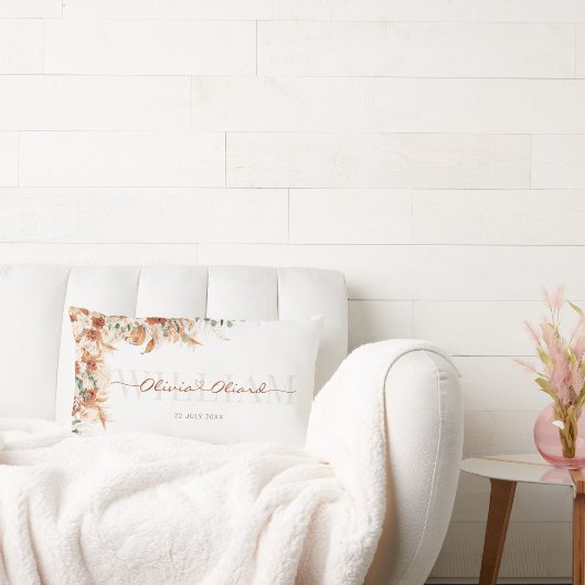 Coussin Rectangle Cadeau personnalisé pour couple, Mariage & Fête de