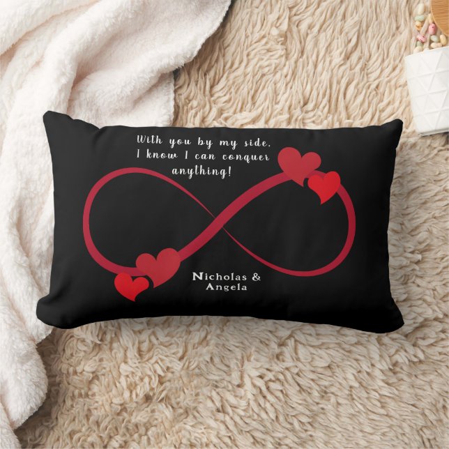 Coussin Rectangle Cadeau Valentines (Couverture)