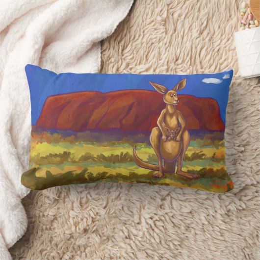 Coussin Rectangle Cadeaux et accessoires Kangaroo (Couverture)