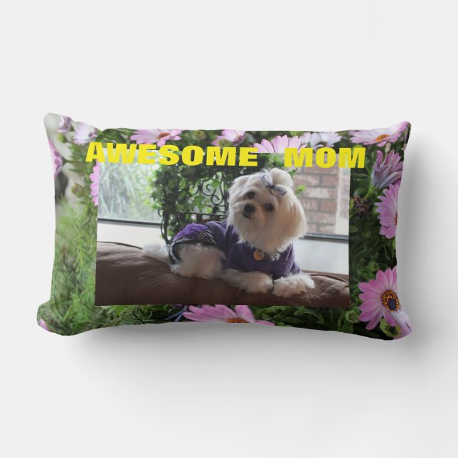 Coussin Rectangle Cadeaux floraux maltais (Recto)