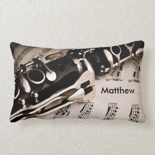 Coussin Rectangle Cadeaux personnalisés pour des Clarinetists de
