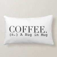 Café (n) Un câlin dans une Mug | Typographie chic