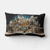 Coussin Rectangle Cahier de Noël Castle Pop-Up Wonderland (Verso)