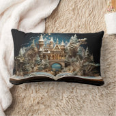 Coussin Rectangle Cahier de Noël Castle Pop-Up Wonderland (Couverture)