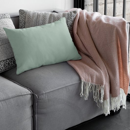 Coussin Rectangle Cambridge blue Trend Simple Simple Plain Solid Col