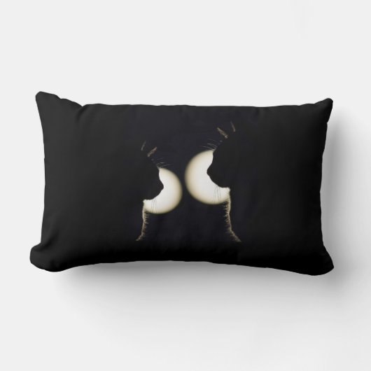 Coussin Rectangle Cambrioleurs de Chats Repérés (Recto)